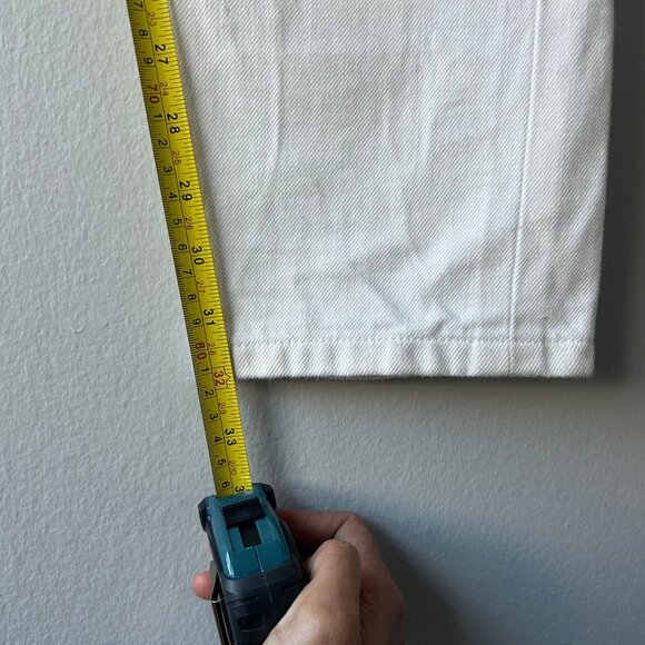 APC Jeans Petit New Standard White Denim Size 31 Women’s Straight Leg - Picture 8 of 8